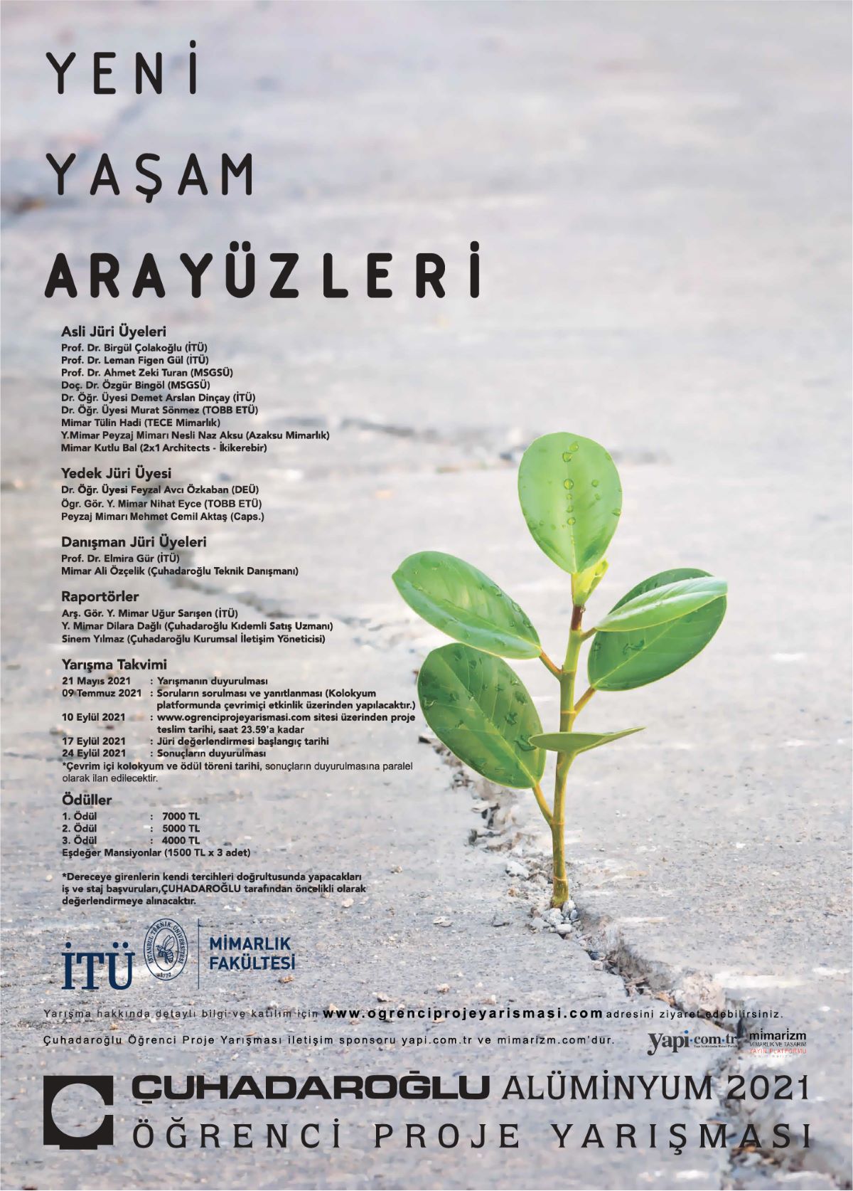 18th Çuhadaroğlu Student Project Competition 2021 with the topic “New Life Interfaces”, is finished.